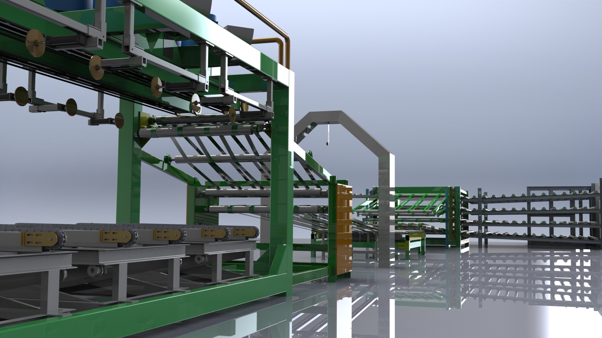 veneer drying machine Auto loading + unloading 